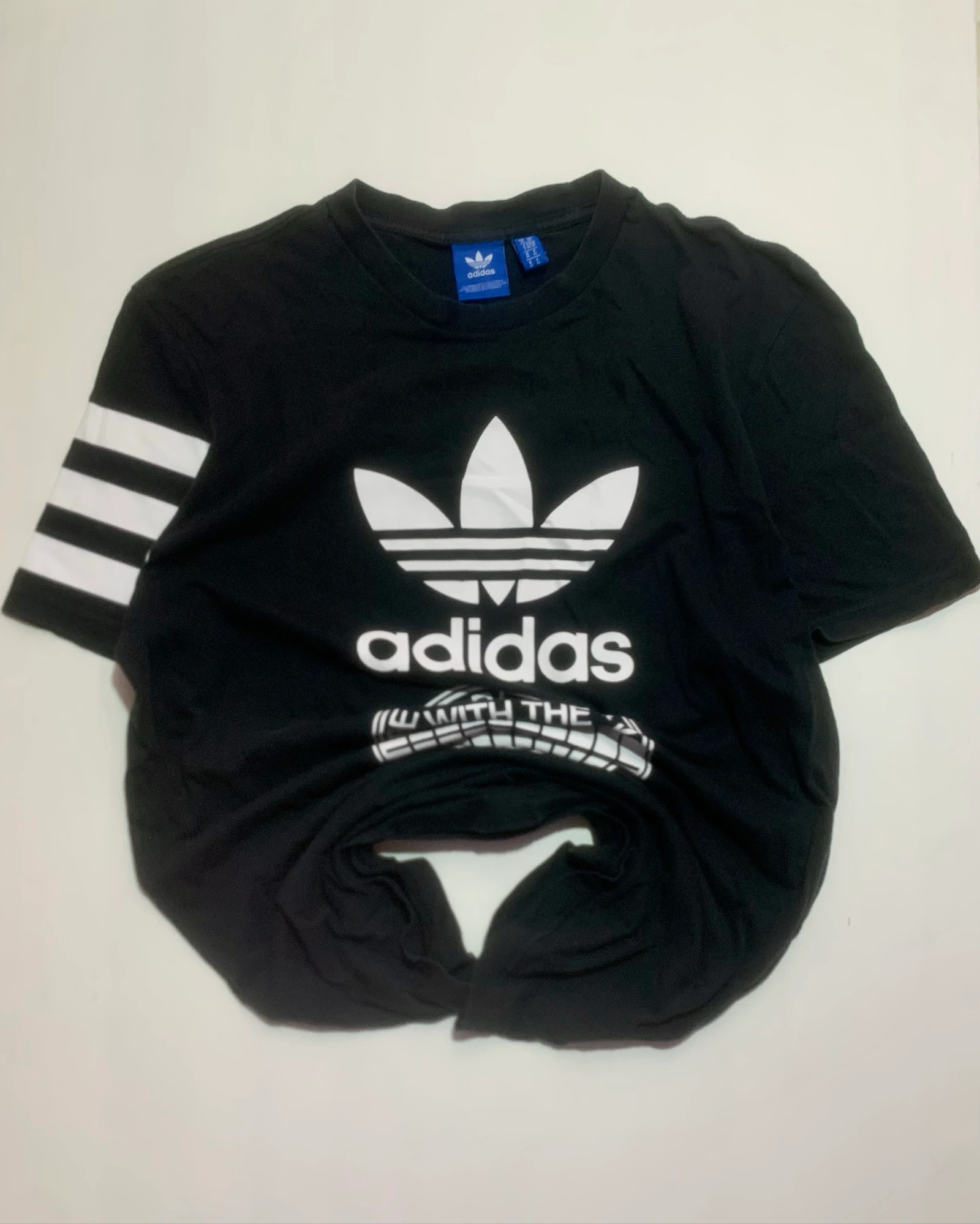 Camiseta Vintage Adidas Original Y2K Estampada Talla M